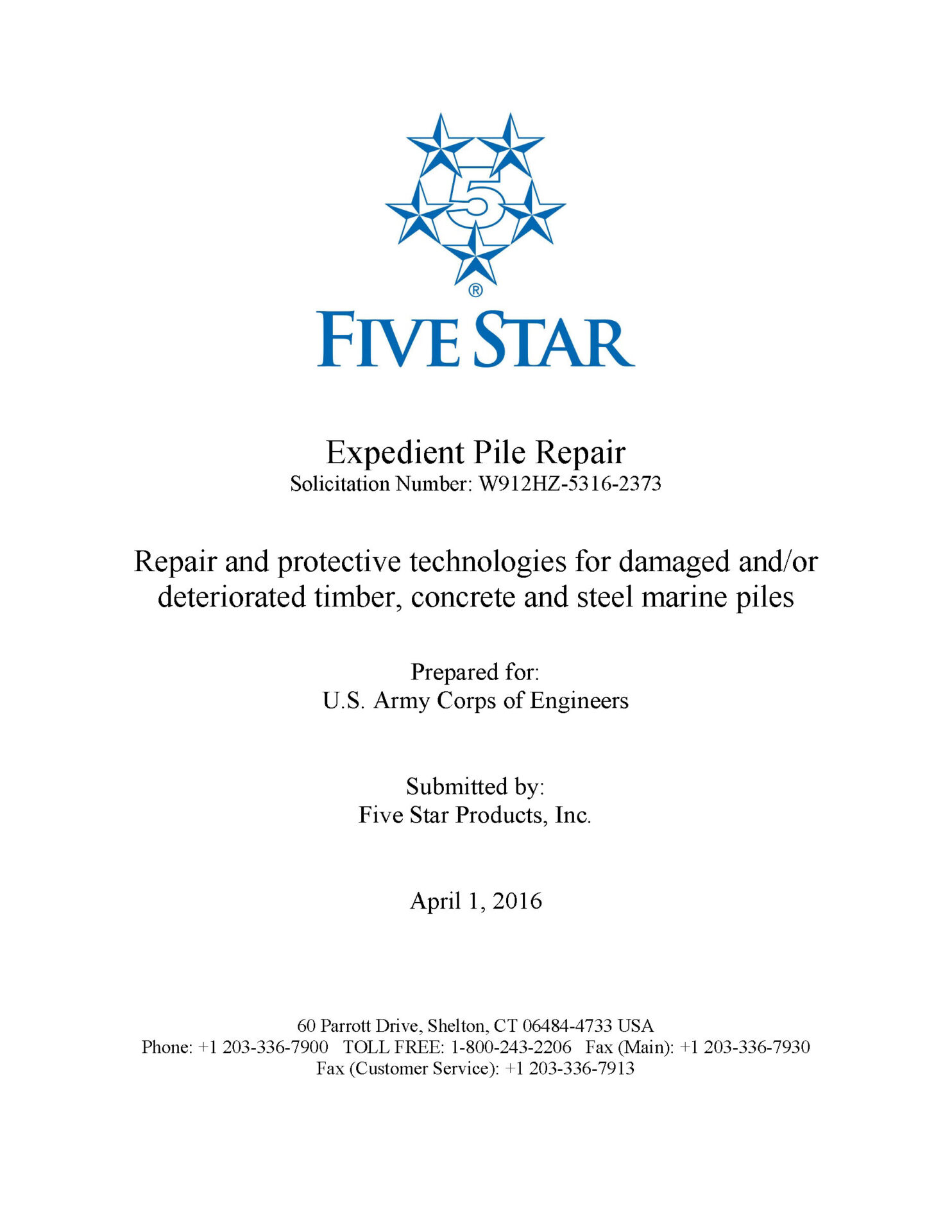 White paper: Expedient Pile Repair