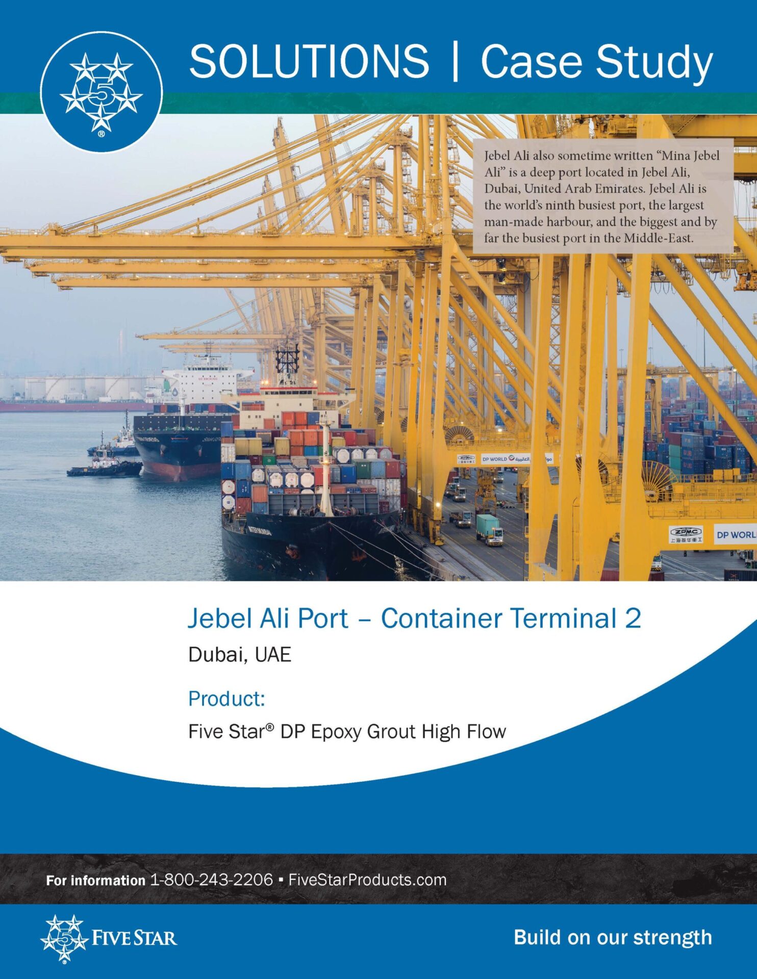 Case Study on Jebel Ali Port Container Terminal 2, Dubai, UAE